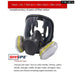 Full Face Anti Fog Gas Mask for Industrial Painting