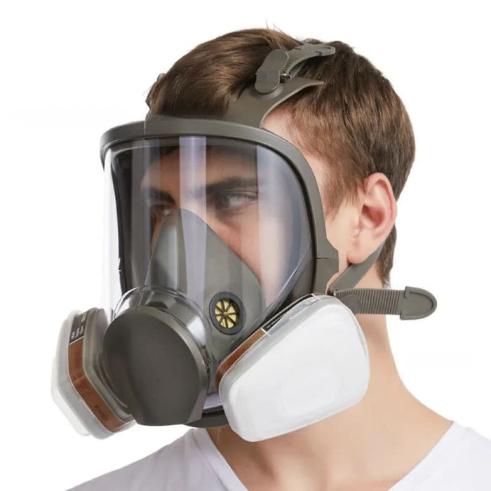 Full Face Anti Fog Gas Mask for Industrial Painting