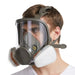 Full Face Anti Fog Gas Mask For Industrial Painting