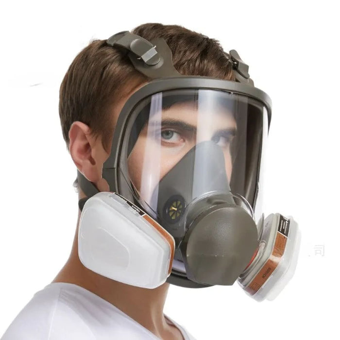 Full Face Anti Fog Gas Mask for Industrial Painting