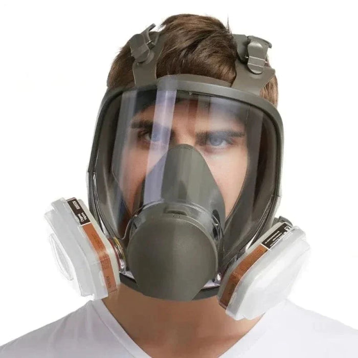 Full Face Anti Fog Gas Mask for Industrial Painting