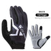 Full Half Reflective Design Cycling Gloves with Breathable
