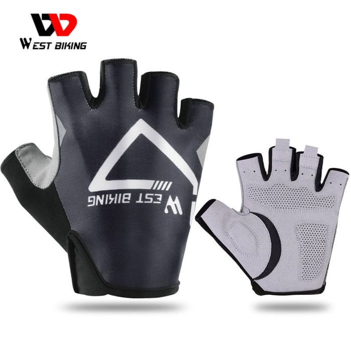 Full Half Reflective Design Cycling Gloves with Breathable