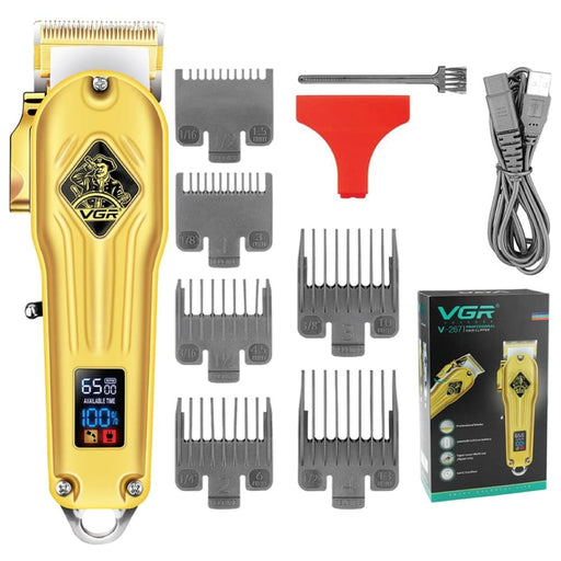Full Metal Electric Rechargeable Cordless Adjustable Hair