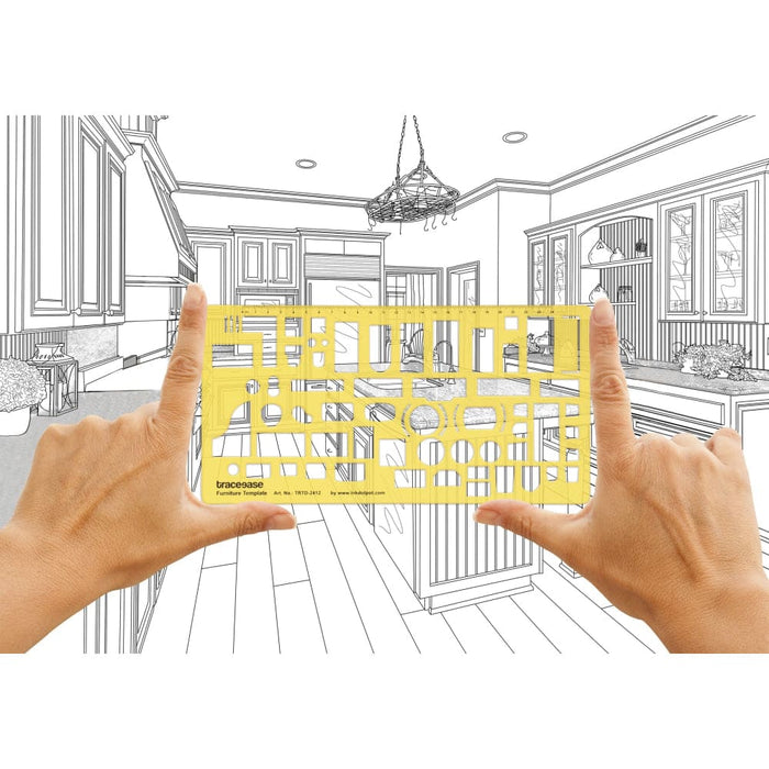 Furniture Templates for House Plan Interior Designs Tables