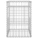 Gabion Basket Posts 2 Pcs 40x40x60 Cm Iron Opoxpk