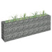 Gabion Raised Bed Galvanised Steel 180x30x60 Cm Oaplta