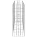 Gabion Raised Bed Galvanised Steel 180x30x90 Cm Oapltp