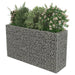 Gabion Raised Bed Galvanised Steel 180x50x100 Cm Oatppn