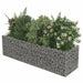 Gabion Raised Bed Galvanised Steel 180x50x50 Cm Oatppk