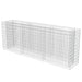 Gabion Raised Bed Galvanised Steel 270x50x100 Cm Oatplx