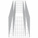 Gabion Raised Bed Galvanised Steel 270x50x50 Cm Oatplt