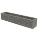Gabion Raised Bed Galvanised Steel 270x50x50 Cm Oatplt