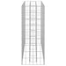 Gabion Raised Bed Galvanised Steel 90x30x90 Cm Oaplto