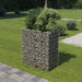 Gabion Raised Bed Galvanised Steel 90x50x100 Cm Oatpln
