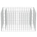 Gabion Raised Bed Galvanised Steel 90x50x50 Cm Oatplk