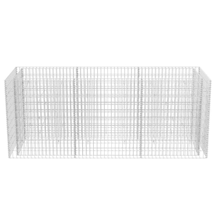 Gabion Raised Bed Steel 270x90x100 Cm Oaxppa