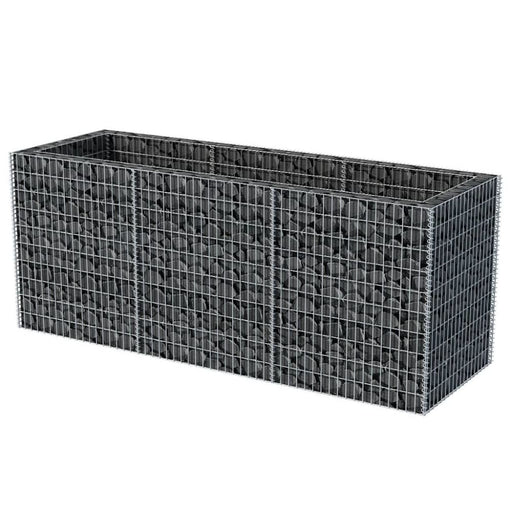 Gabion Raised Bed Steel 270x90x100 Cm Oaxppa