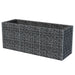Gabion Raised Bed Steel 270x90x100 Cm Oaxppa