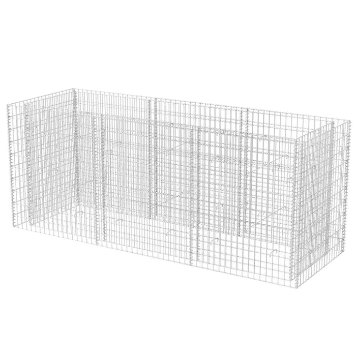 Gabion Raised Bed Steel 270x90x100 Cm Oaxppa