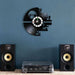 Galaxy Far Away Vinyl Record Wall Clock
