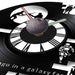 Galaxy Far Away Vinyl Record Wall Clock