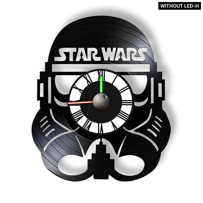 Galaxy Far Away Vinyl Record Wall Clock