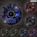 Galaxy Far Away Vinyl Record Wall Clock