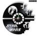 Galaxy Far Away Vinyl Record Wall Clock