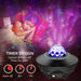 Galaxy Night Light with Music Speaker for Bedroom Decor