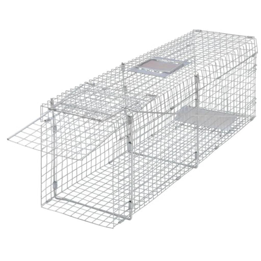 Galvanised Live Trap 100 Cm Oibxtn