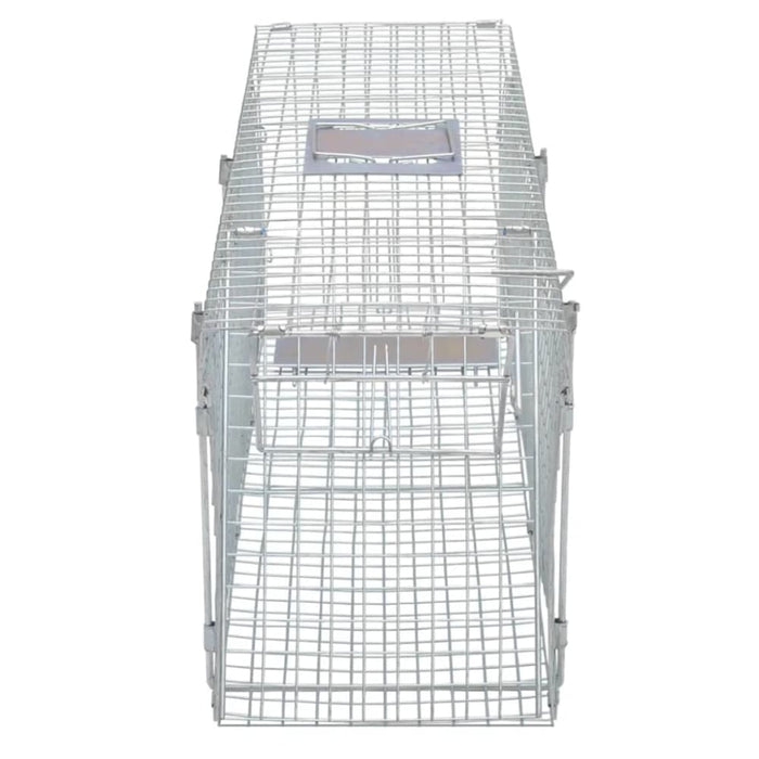 Galvanised Live Trap 100 Cm Oibxtn