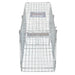 Galvanised Live Trap 100 Cm Oibxtn