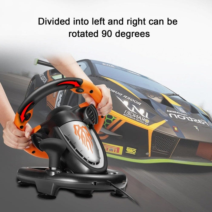 V3 Pro Game Steering Wheel Racing Simulator 180 Rotation