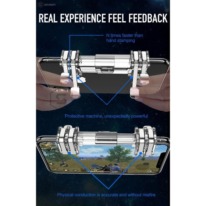 Gamepad Trigger Fire Button Aim Key L1 R1 Mobile Controller