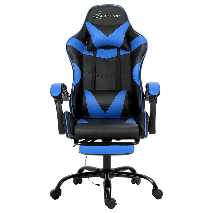 Gaming Chairs Massage Racing Recliner Leather Office Chair