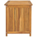Garden Box 114x50x58 Cm Solid Wood Teak Tonitx