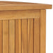 Garden Box 114x50x58 Cm Solid Wood Teak Tonitx