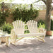 Garden Adirondack Chair 2-seater Solid Wood Fir Tlpbkp