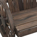Garden Adirondack Chair Solid Wood Fir Tlpbkb
