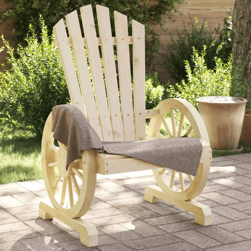 Garden Adirondack Chairs 2 Pcs Solid Wood Fir Tlpbko