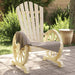 Garden Adirondack Chairs 2 Pcs Solid Wood Fir Tlpbko