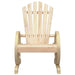 Garden Adirondack Chairs 2 Pcs Solid Wood Fir Tlpbko