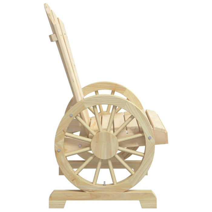 Garden Adirondack Chairs 2 Pcs Solid Wood Fir Tlpbko