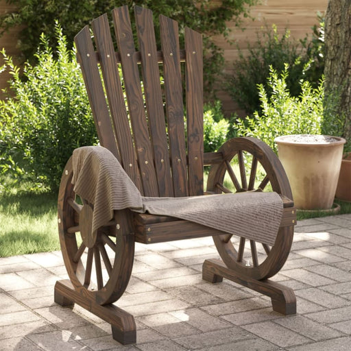 Garden Adirondack Chairs 2 Pcs Solid Wood Fir Tlpbkx