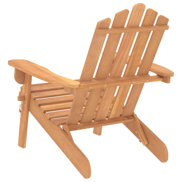 Garden Adirondack Chairs 2 Pcs Solid Wood Acacia Toapboa