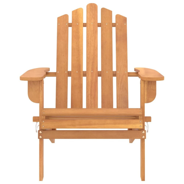 Garden Adirondack Chairs 2 Pcs Solid Wood Acacia Toapboa