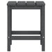 Garden Adirondack Table Anthracite 38x38x46 Cm Hdpe Tonlax