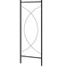 Garden Arch Black 150x34x240 Cm Iron Aibkp