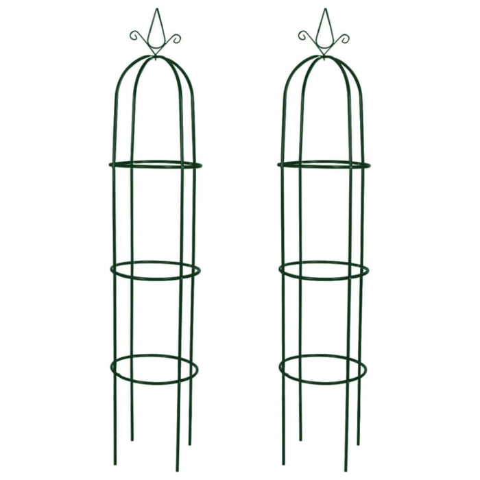 Garden Arch Tower 2 Pcs Abiik